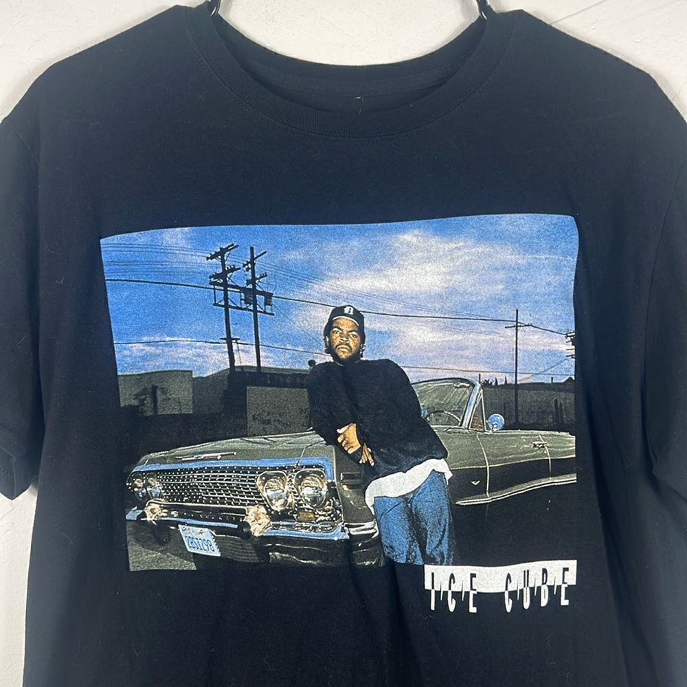 🔥🔥 ICE CUBE Rap Tee Band Music Streetwear T-Shirt - Men‎ Sz L - PERFECT